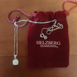 Silver necklace Halzberg